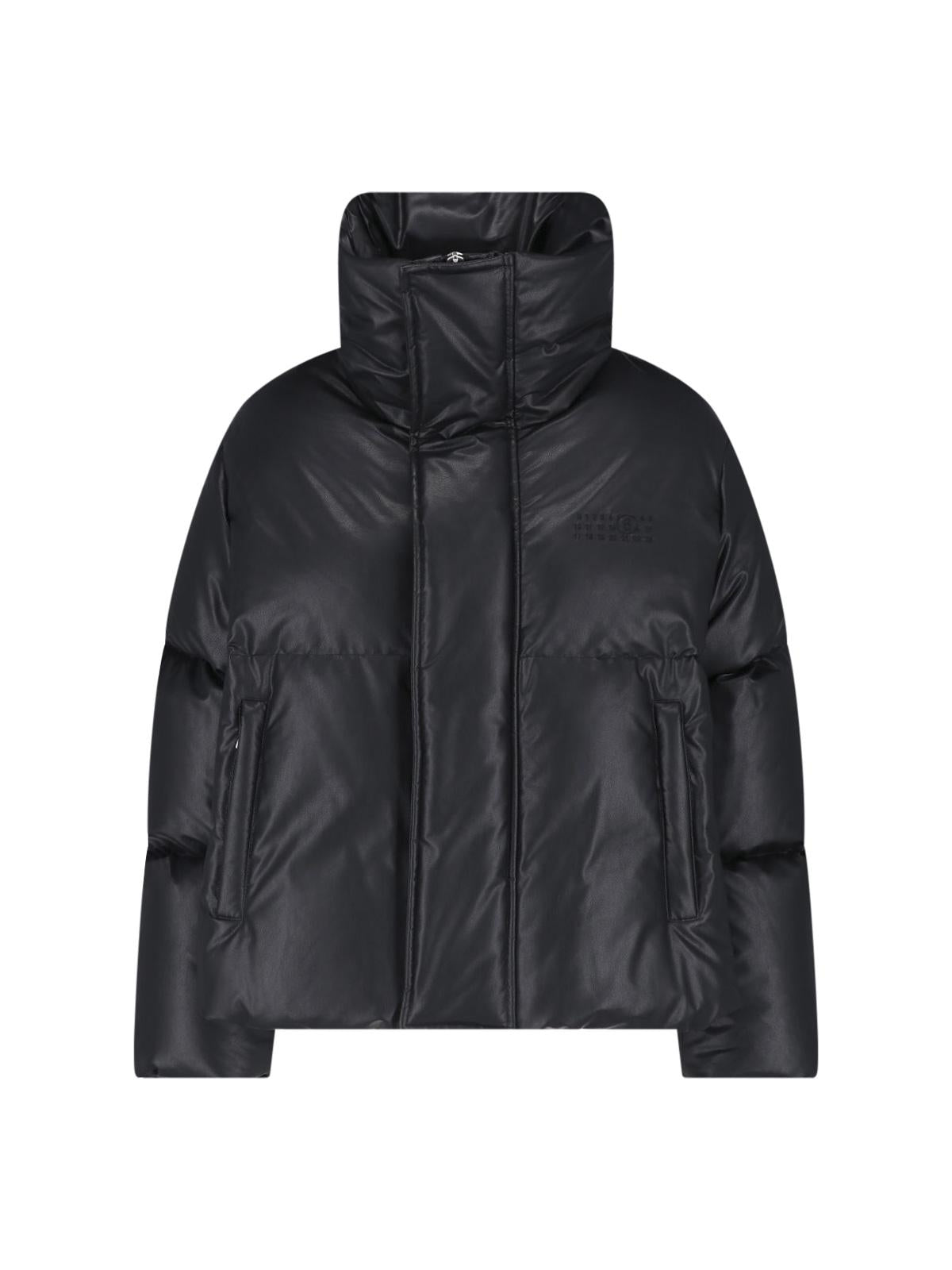 Maison Margiela Black Down Puffer Jacket for Women