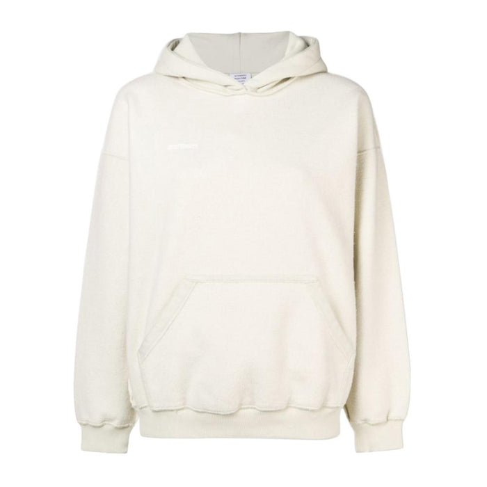 Vetements Women’s Back Patch Logo Hoodie Off White