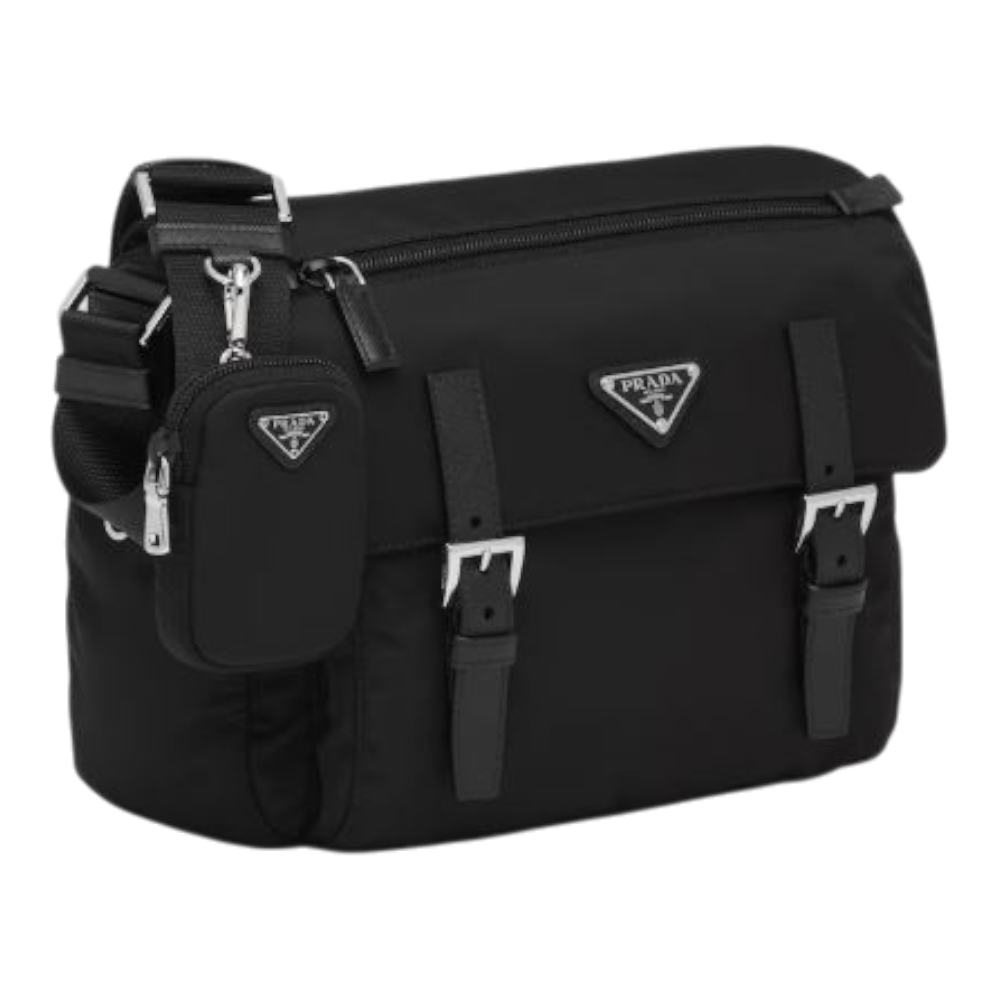 PRADA Re-Nylon Black Shoulder Bag