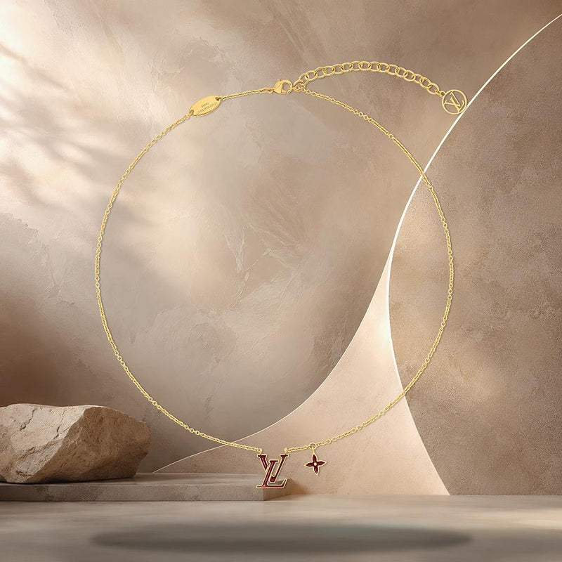 Louis Vuitton LV Iconic Enamel Necklace 47 cm M01736