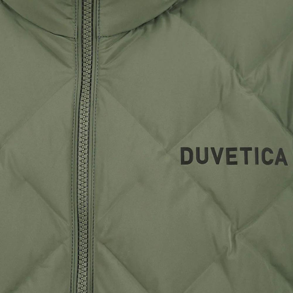 Duvetica Green Quilted Logo Down Puffer Jacket for Men VUDJ30145K0001 DGL