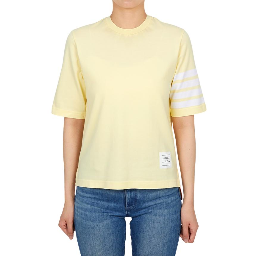 THOM BROWNE Women’s Short Sleeve T-Shirt FJS102G 07862 740