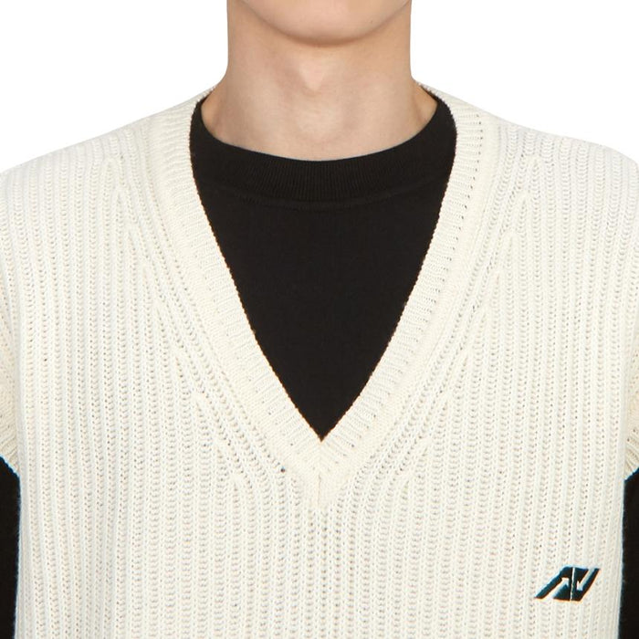 AUTRY Men’s Knit Vest White