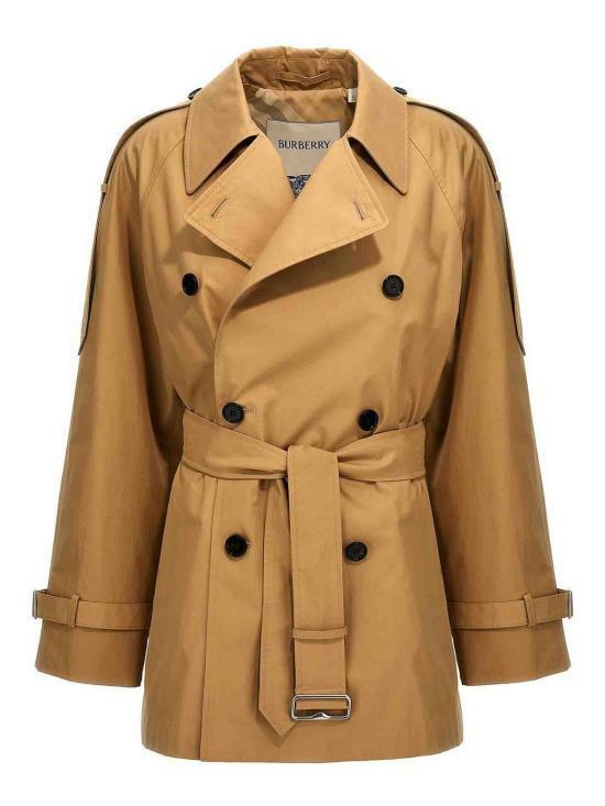 BURBERRY Cotton Trench Coat Jacket for Women