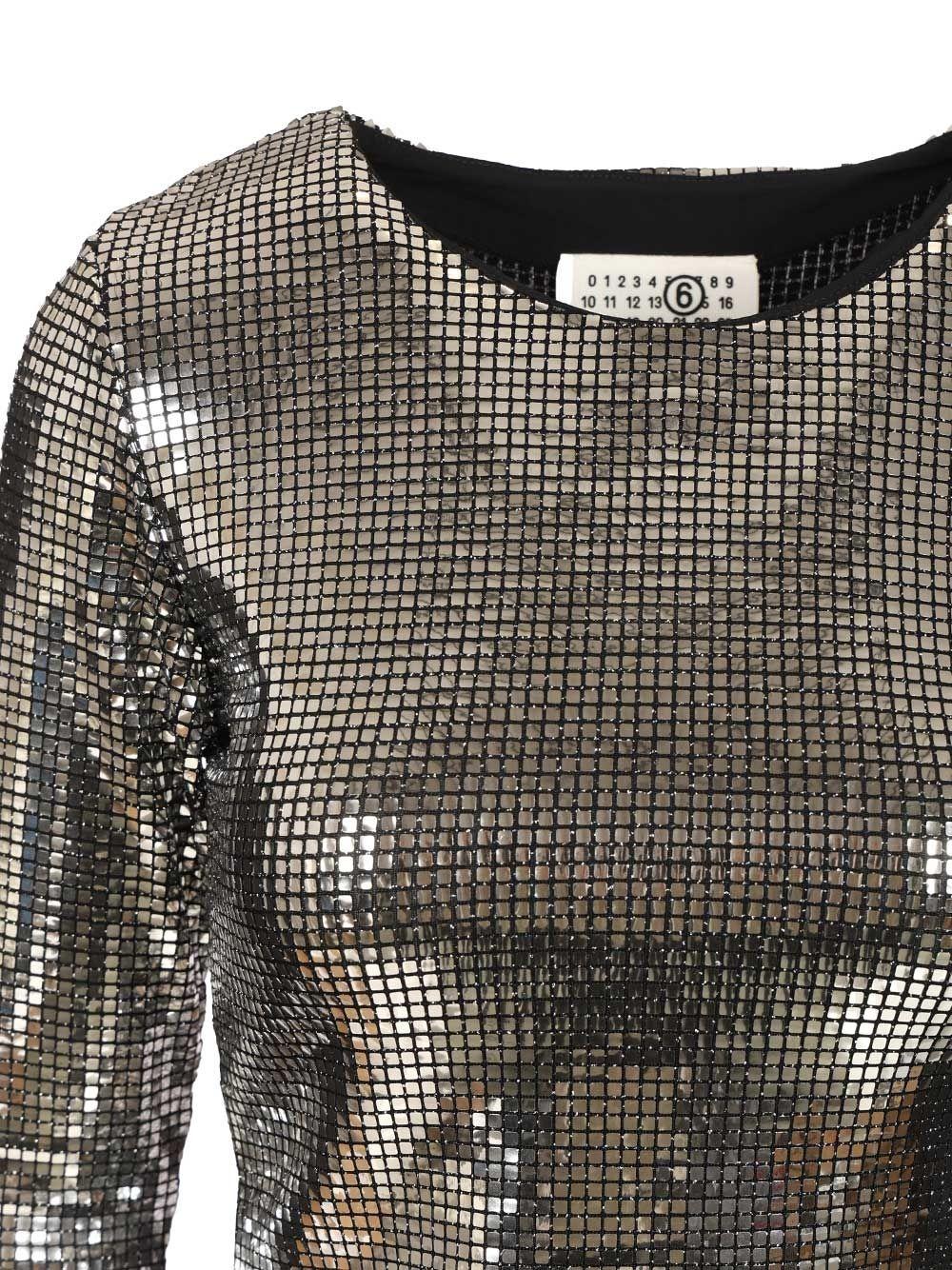 Maison Margiela Long Sleeve Cotton T-Shirt Black