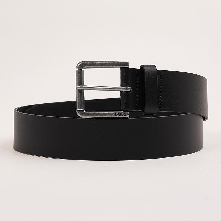 HUGO BOSS Men’s Logo Roller Buckle Belt 50491889 001