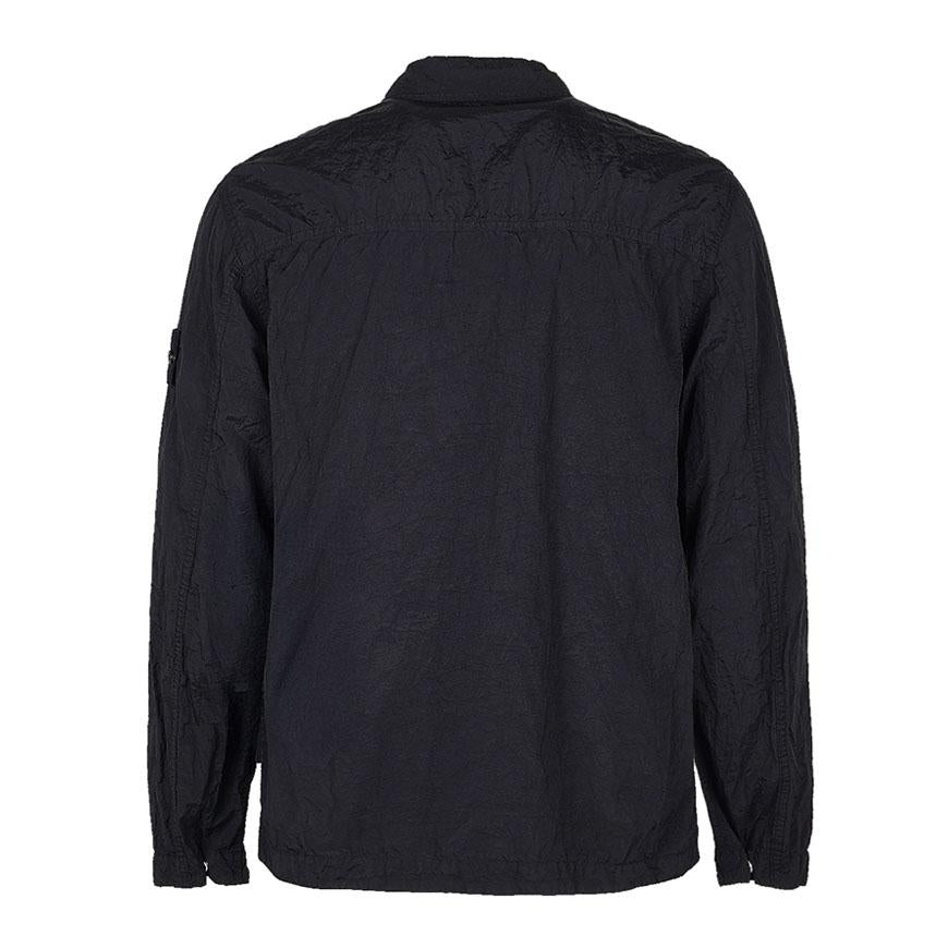 STONE ISLAND Men’s Zip Pocket Overshirt Long Sleeve Shirt V0029