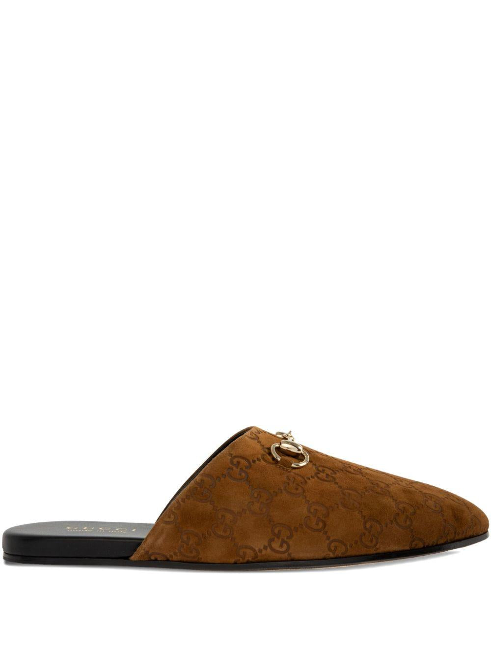 GUCCI Leather Slide Sandals for Men