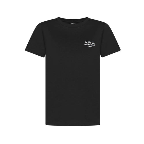 A.P.C. DENISE Embroidered T-Shirt Black Women’s