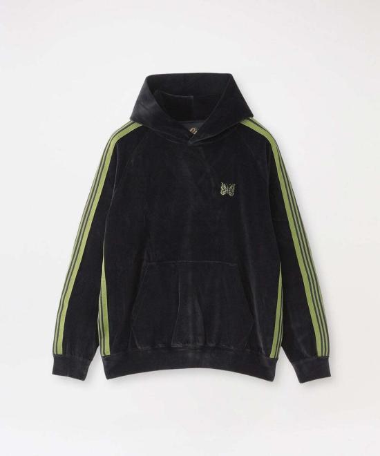 NEEDLES C/PE Track Hoodie Women’s RW324 BLACK DOM