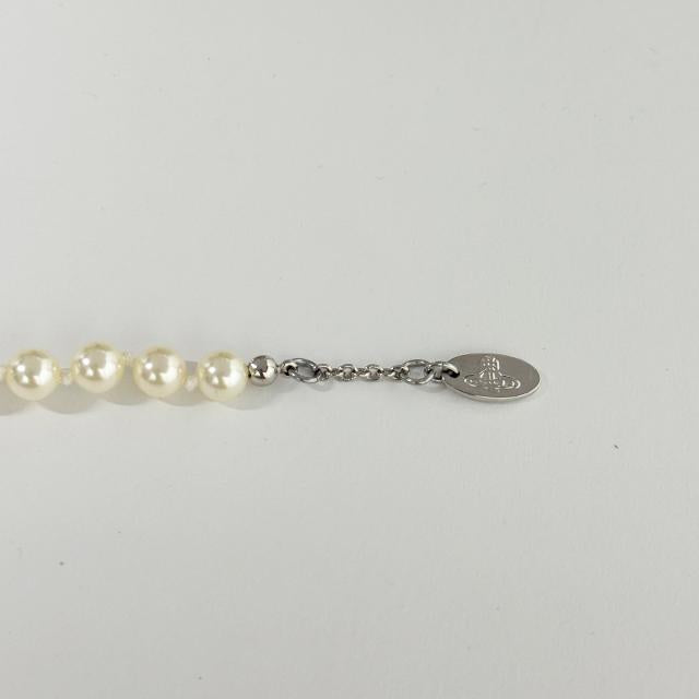 Vivienne Westwood Mini Bas Relief Bracelet Silver-Tone Adjustable