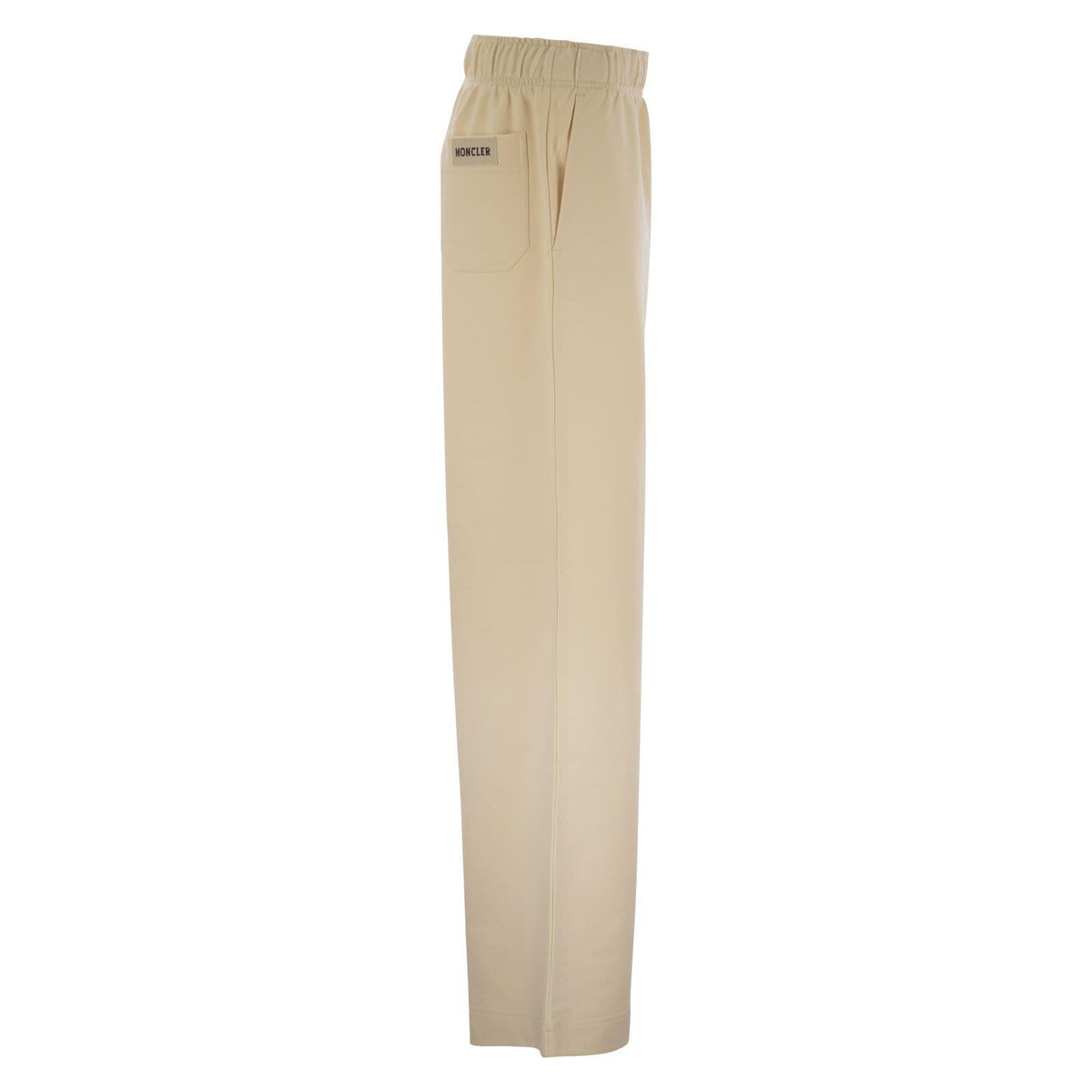 Moncler Black Cropped Trousers Women’s Pants