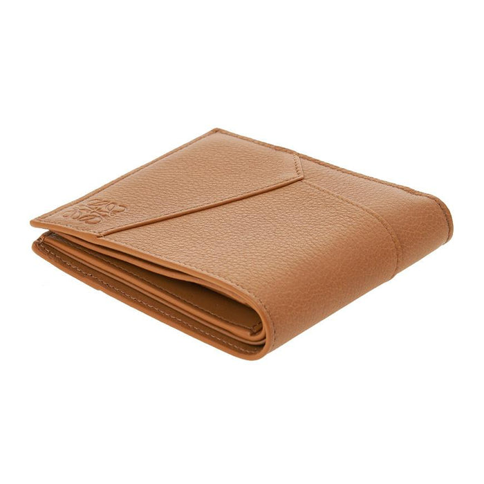 LOEWE Men’s Puzzle Bifold Wallet Leather Green C510 302X 21
