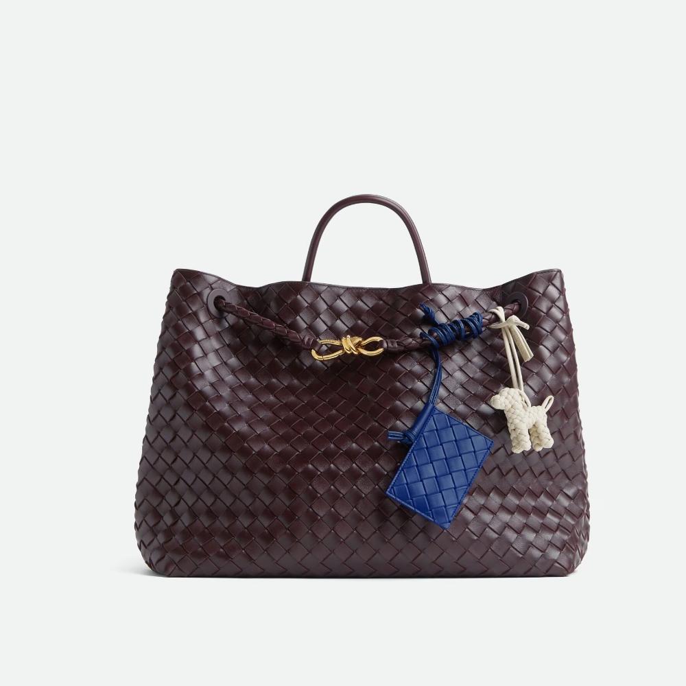 Bottega Veneta Dog Charm Seasalt Keyring