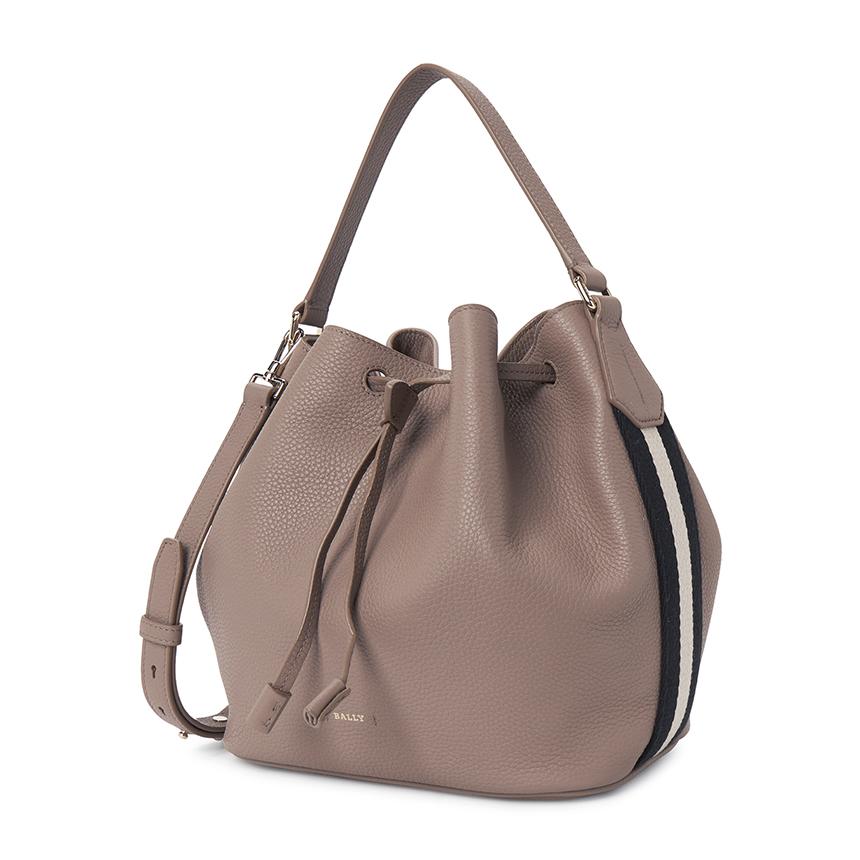 BALLY Leather Bucket Shoulder Bag for Women BLYSS O U8D2G 6307829