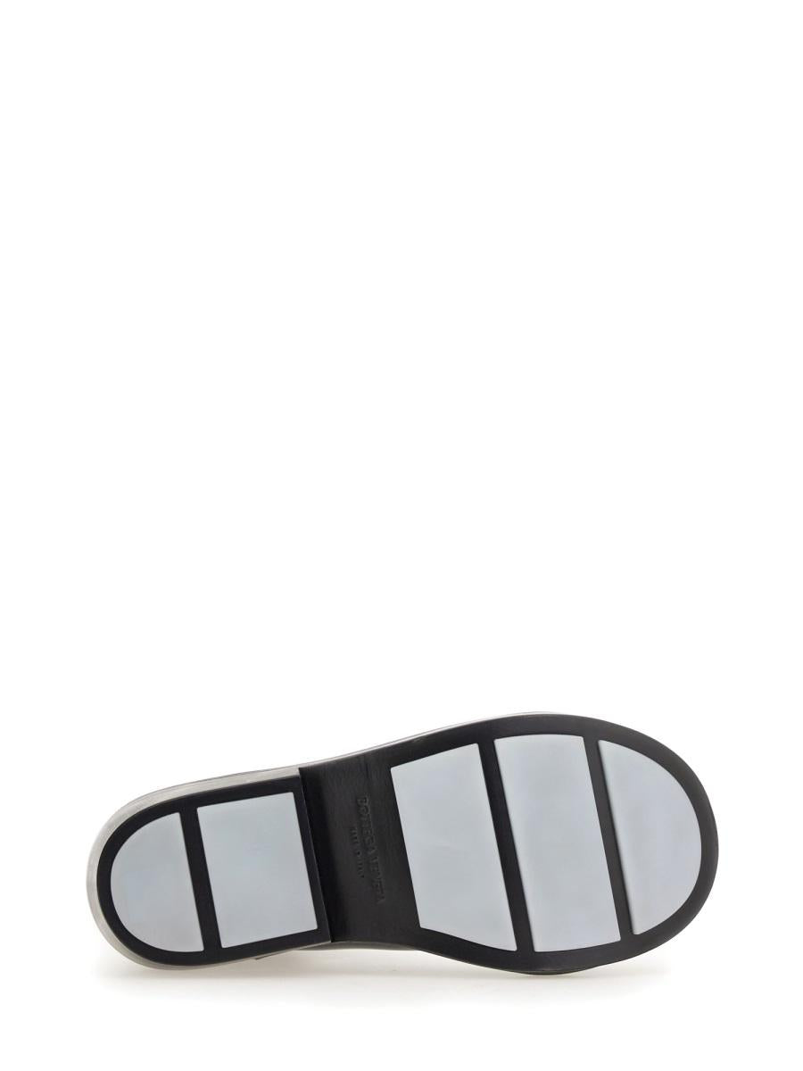 Bottega Veneta Black Leather Ankle Boots
