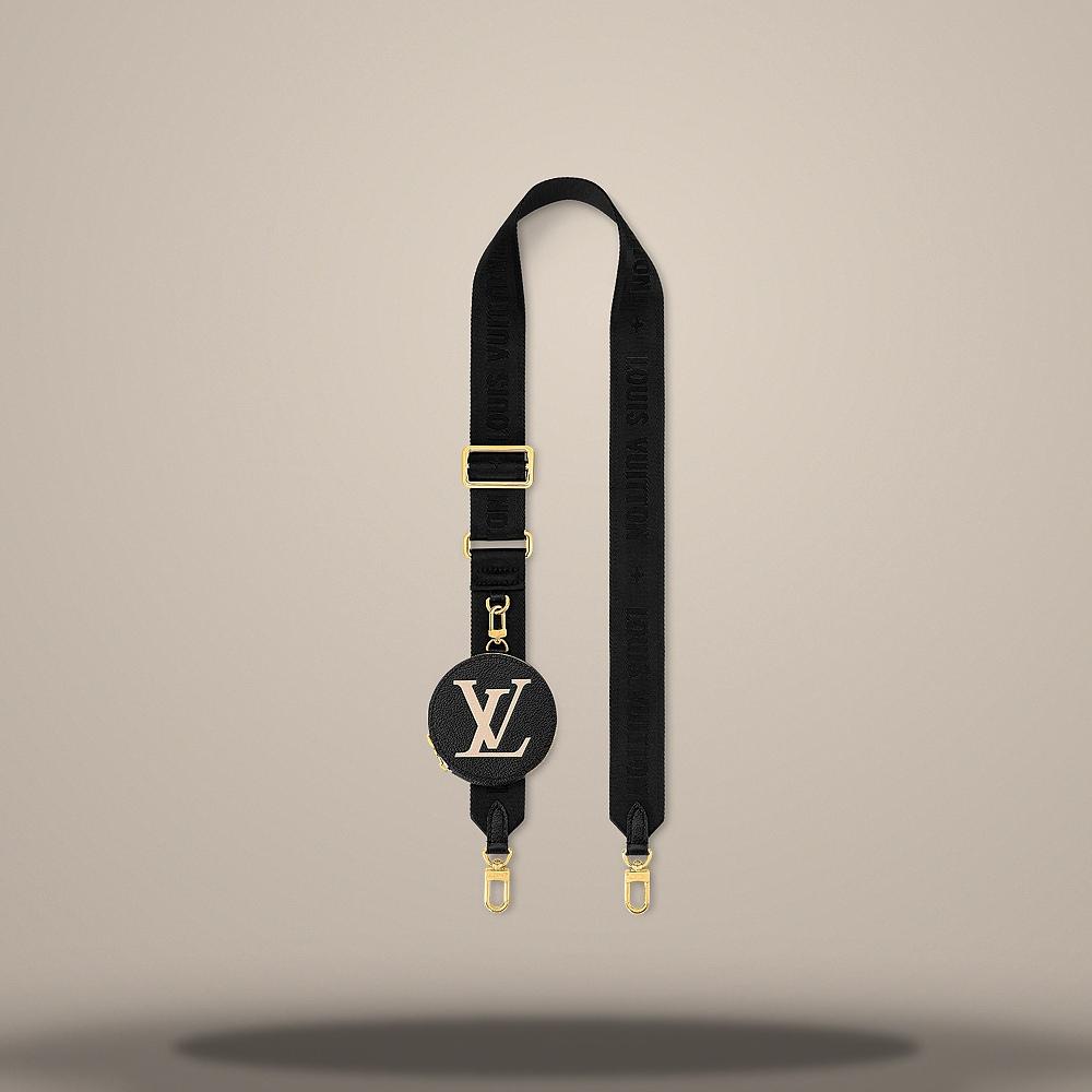 Louis Vuitton Bandouliere Black Creme Shoulder Bag