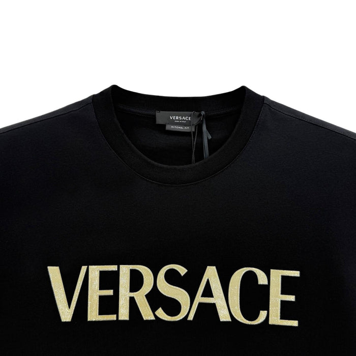 Versace Men's Logo Oversized Short Sleeve T-Shirt 1008466