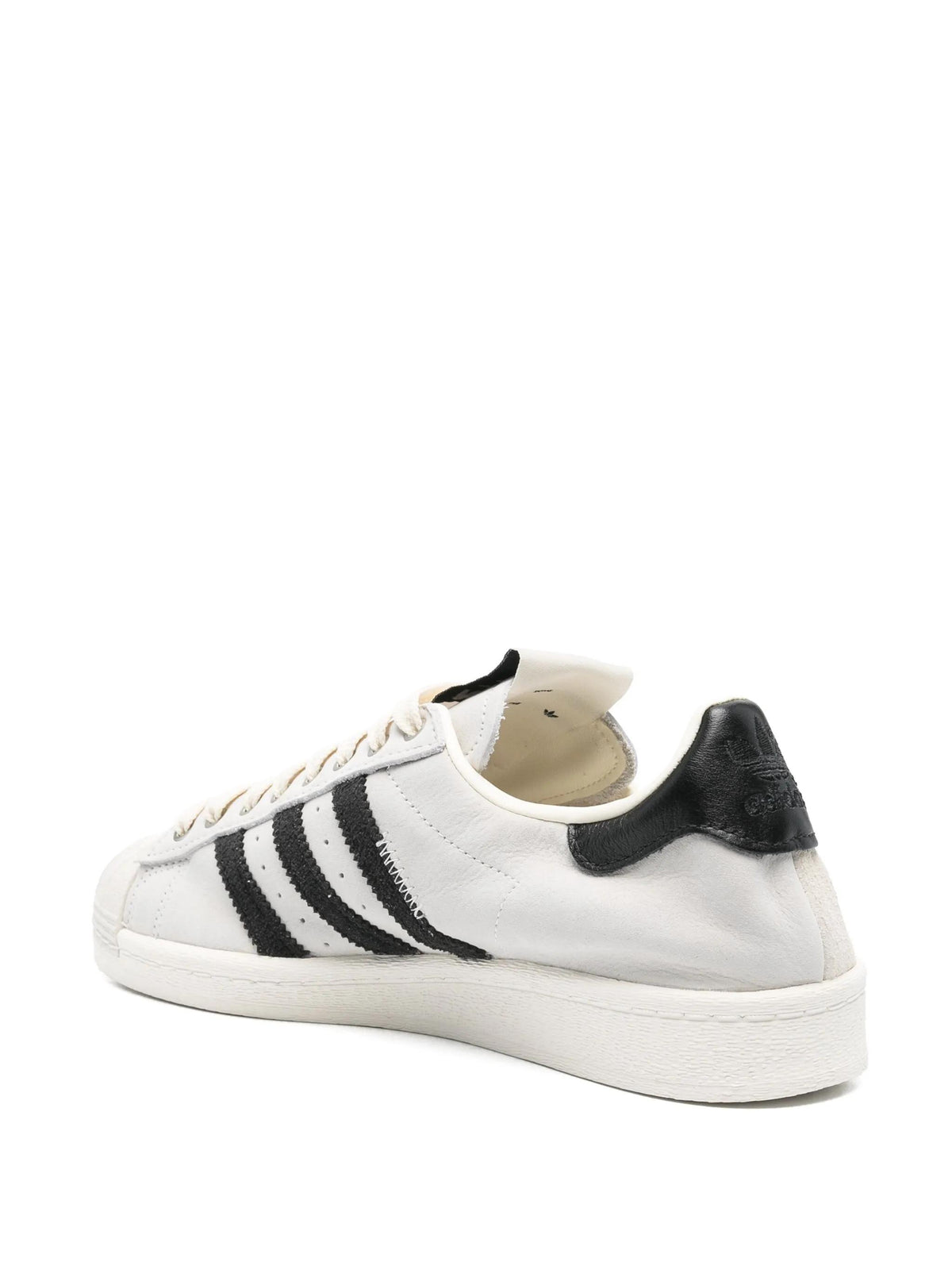 SONG FOR THE MUTE White Leather Low-Top Sneakers Superstar 82 Collaboration