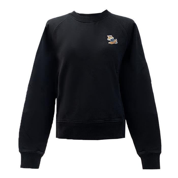 Maison Kitsune Dressed Fox Logo Patch Sweatshirt for Women KW00309KM0001