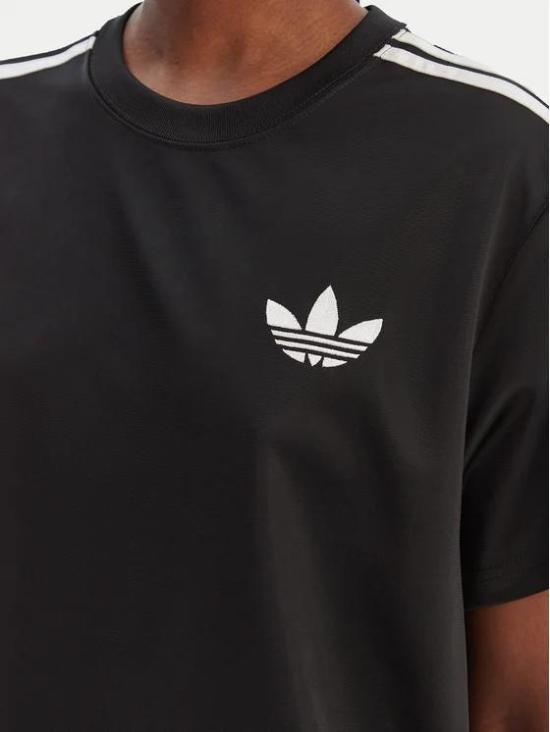 Adidas Short Sleeve T-Shirt for Women KD5574 Black White DOM
