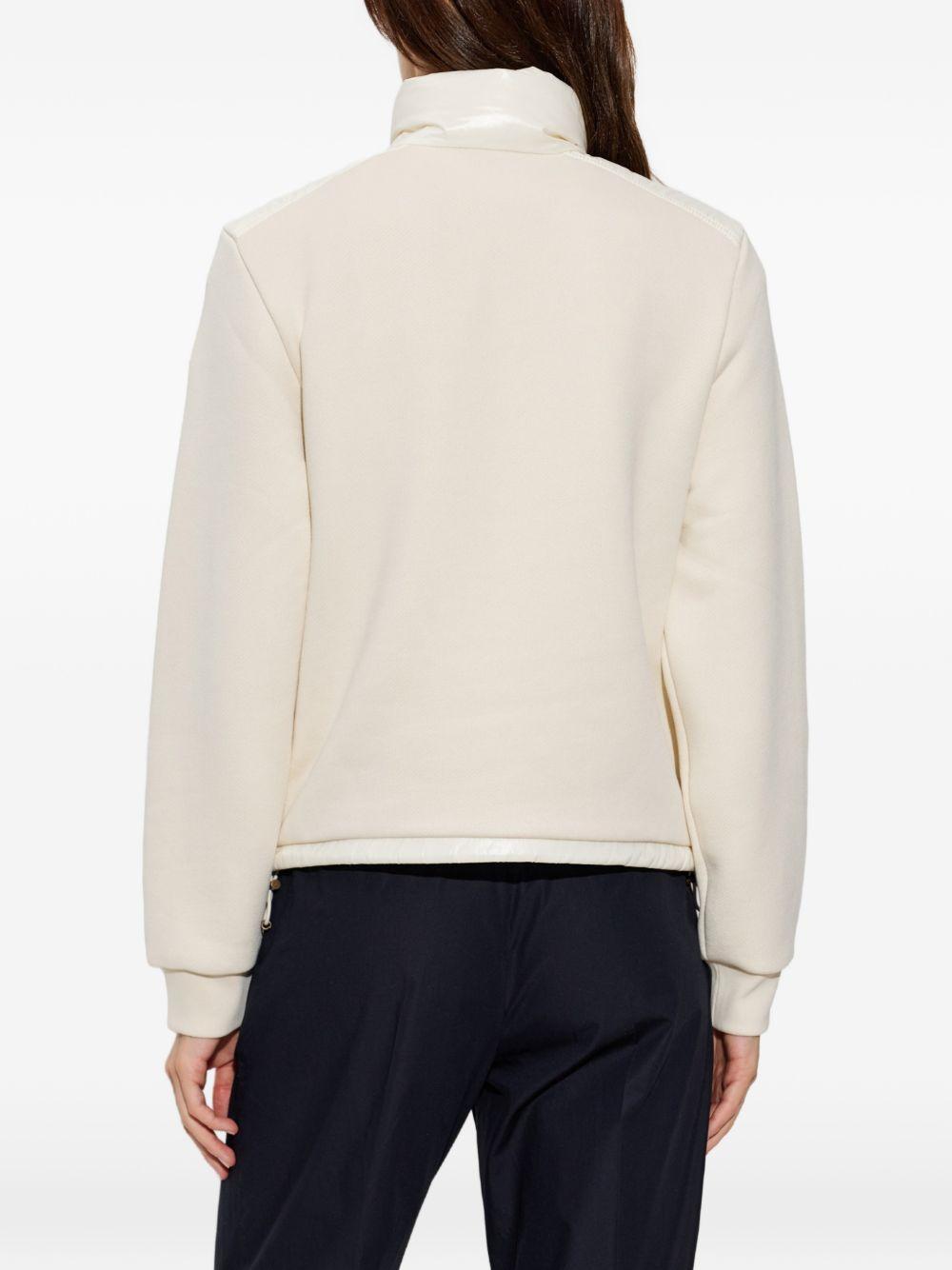 Moncler White Down Puffer Jacket for Women