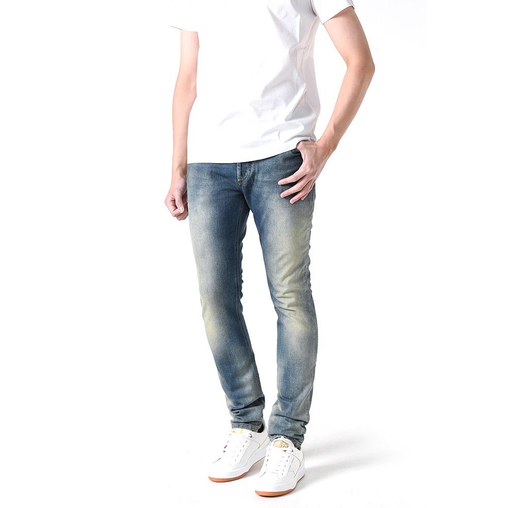 Balmain Slim Fit Blue Denim Jeans for Men