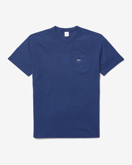 Noah Short Sleeve T-Shirt for Men NOAU000ORTS002NV NAVY DOM