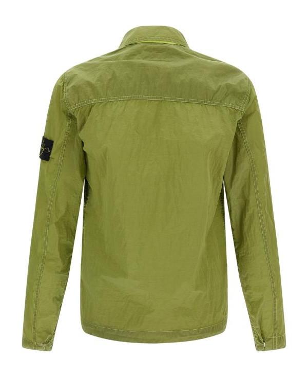 STONE ISLAND Nylon Metal In Econyl Overshirt Men's Long Sleeve Shirt