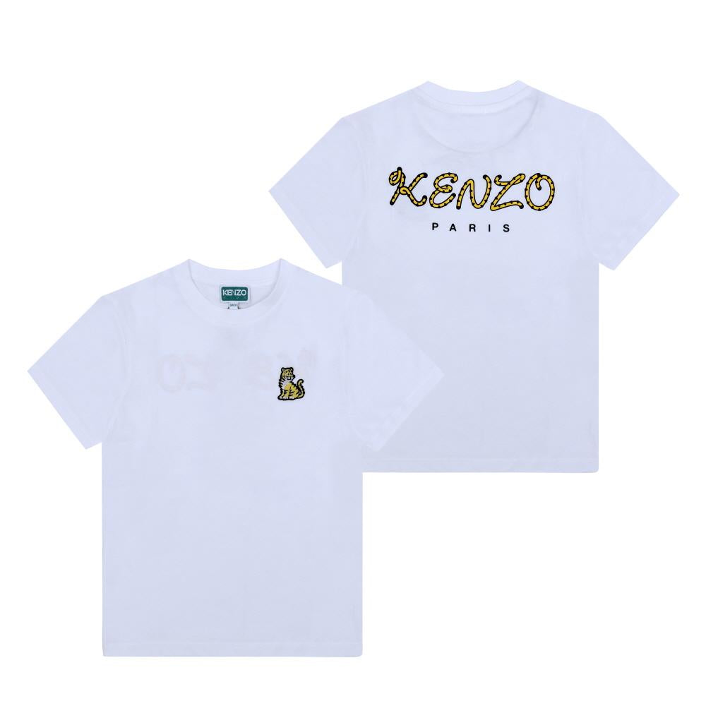 KENZO Kids Short Sleeve T-Shirt K61700 10P