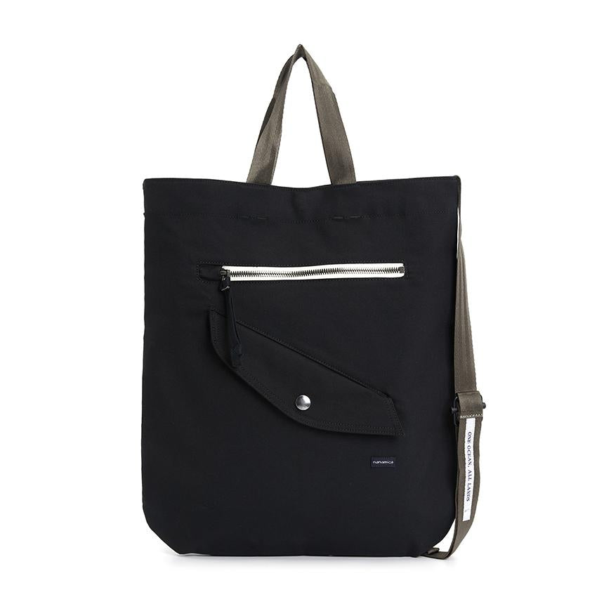nanamica Unisex Shoulder Bag S25FU041E BLACK