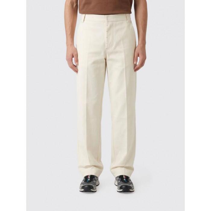 AMI Cotton Baggy Classic Pants for Men HTR862 CO0212 136