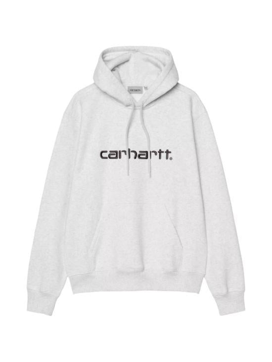 CARHARTT WIP Logo Hooded Sweatshirt Grey Women’s Hoodie