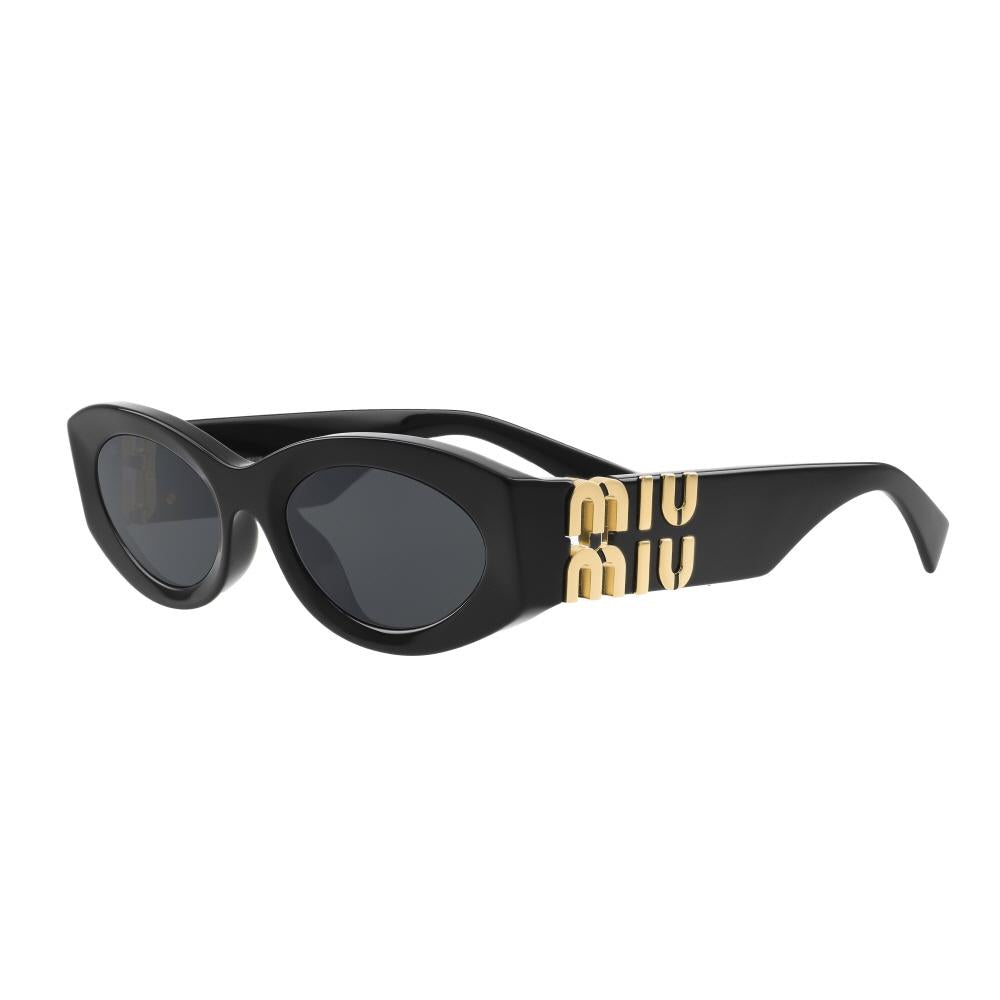Miu Miu Women’s Glimpse Cat Eye Oval Sunglasses SMU11W 1AB 5S0