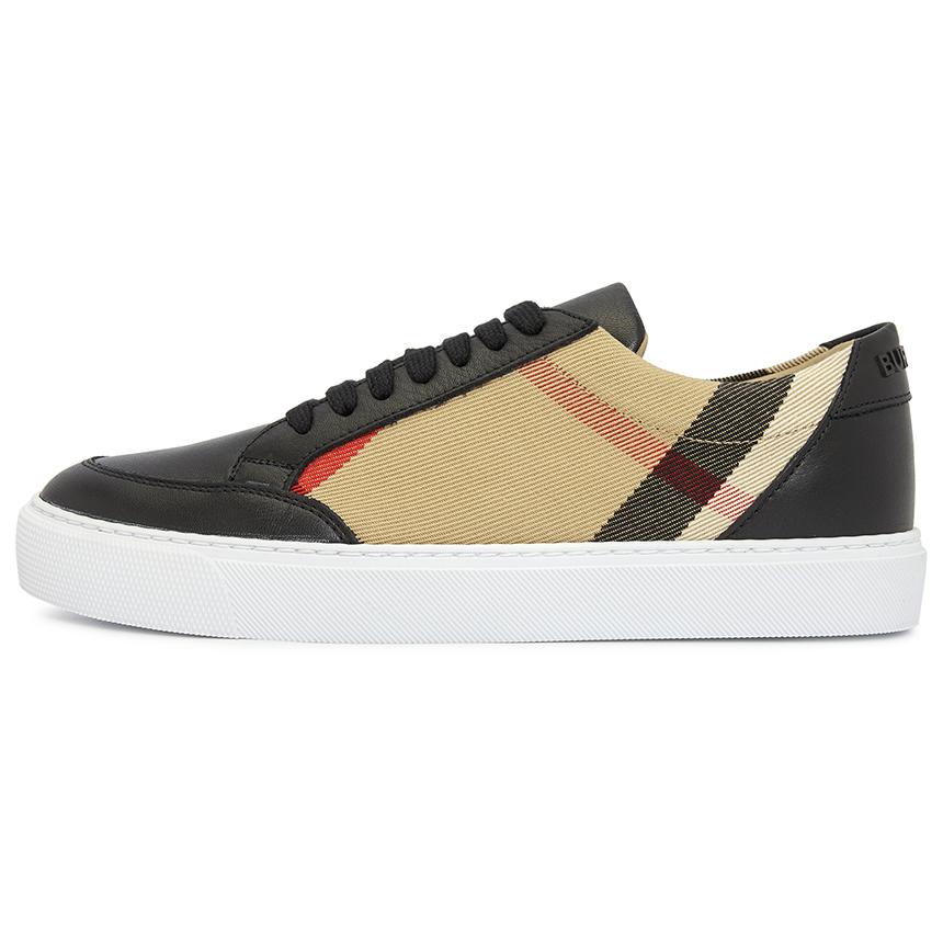 BURBERRY House Check NEW SALMOND Low-Top Sneakers Women