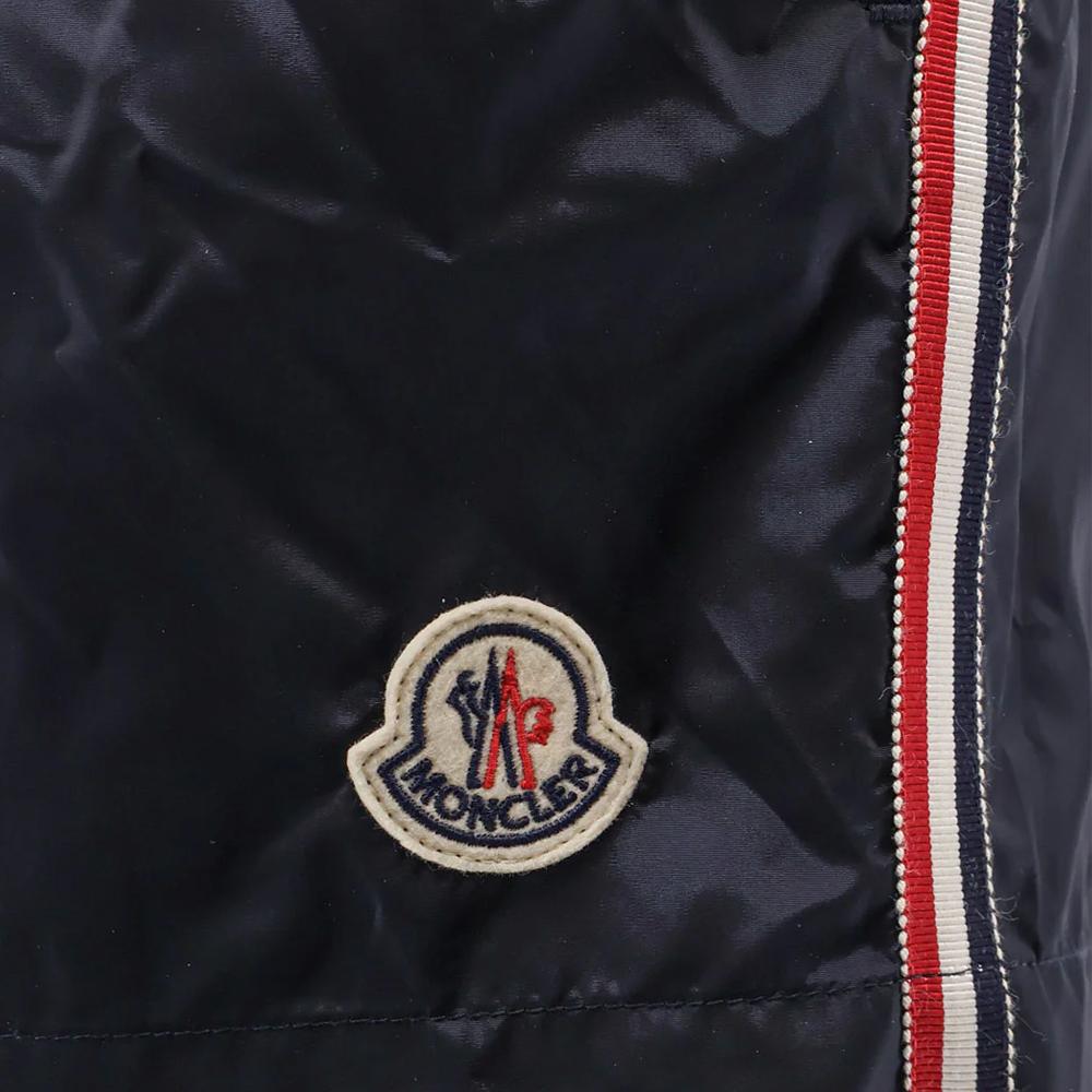 Moncler Logo Patch Swim Shorts Navy Men’s L1091 2C00014 53326 743