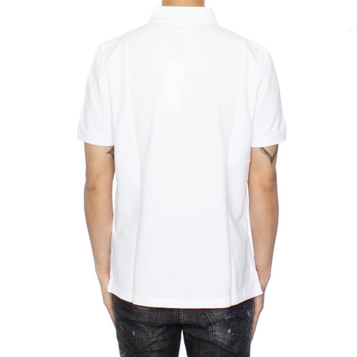 Maison Kitsune Fox Head Patch Regular Collar T-Shirt White