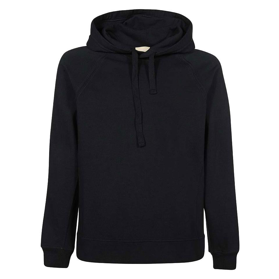 Ten C Logo Patch Hoodie Black Women’s Hooded Sweatshirt
