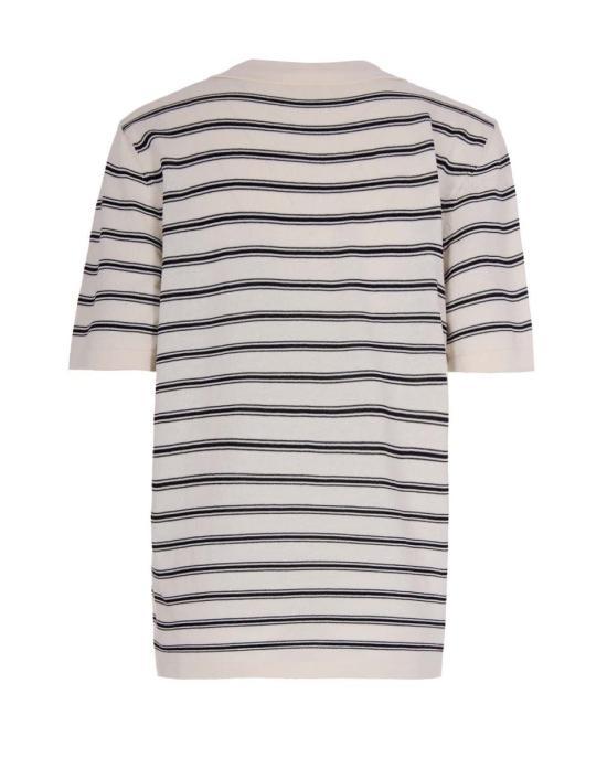 A.P.C. Cotton Polo Shirt for Men COHLPH23473TAT ECRU BLACK DOM