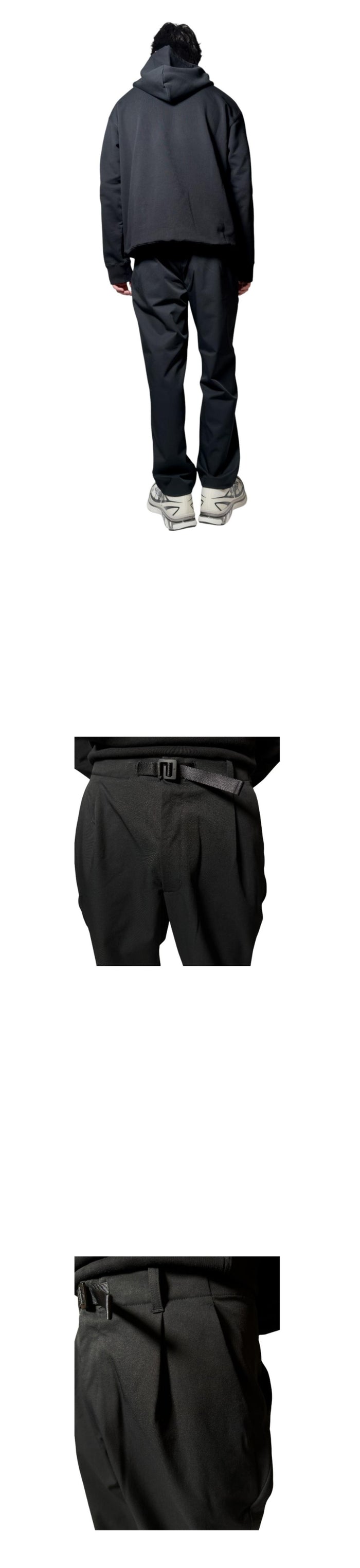 GOLDWIN SOLOTEX Stretch Tapered Pants Black Unisex Joggers