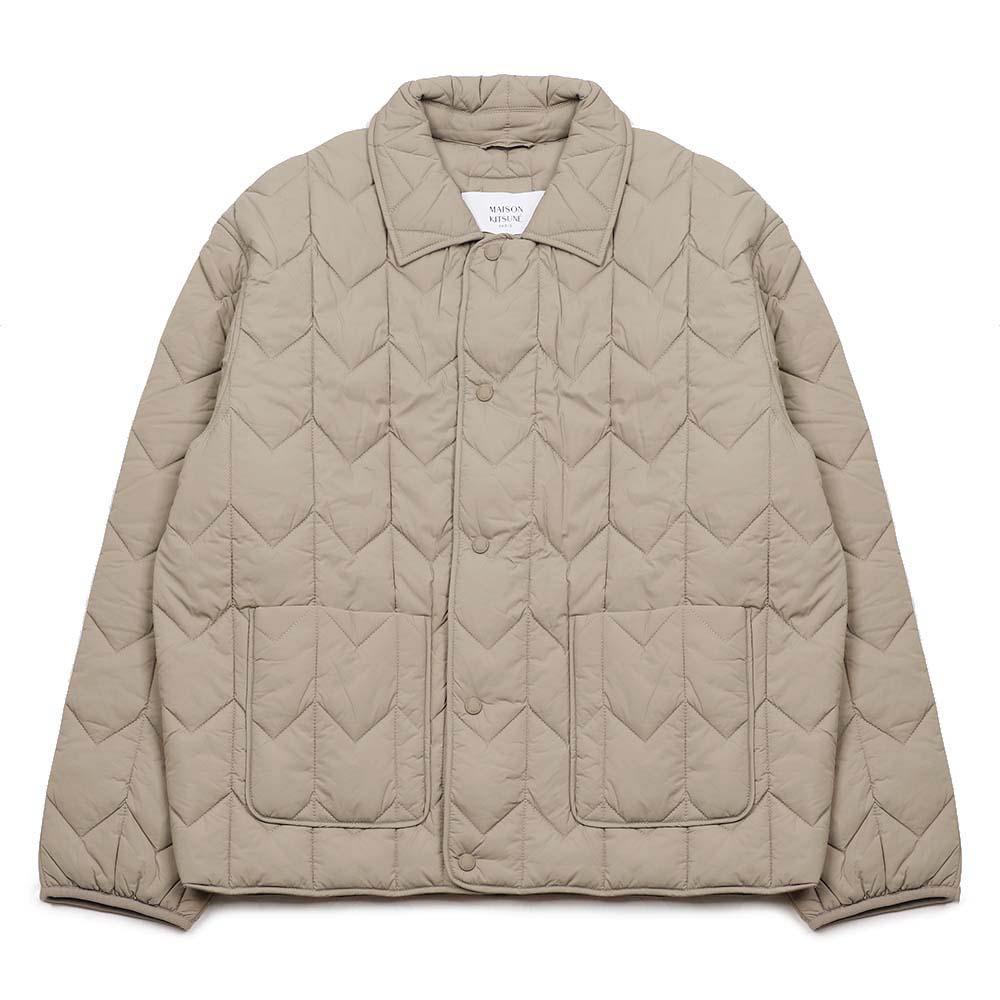 Maison Kitsune Quilted Jacket Men’s Navy PM02104 WW9067
