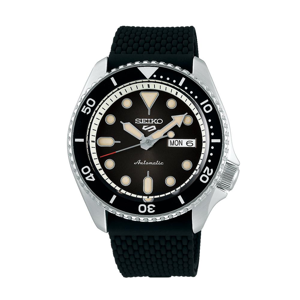 Seiko Black Resin Seiko 5 Sports SKX Series Men's Watch SRPD95