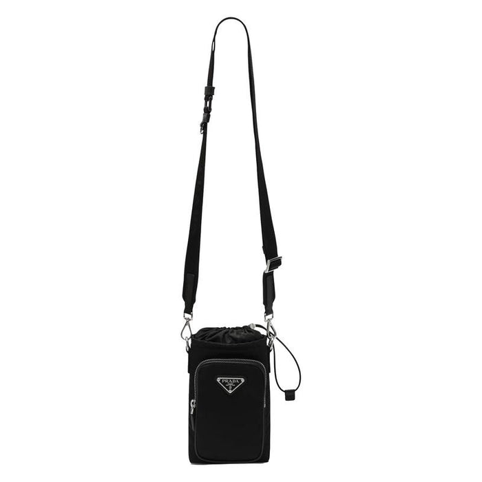 PRADA Re-Nylon Smartphone Crossbody Bag Black Unisex