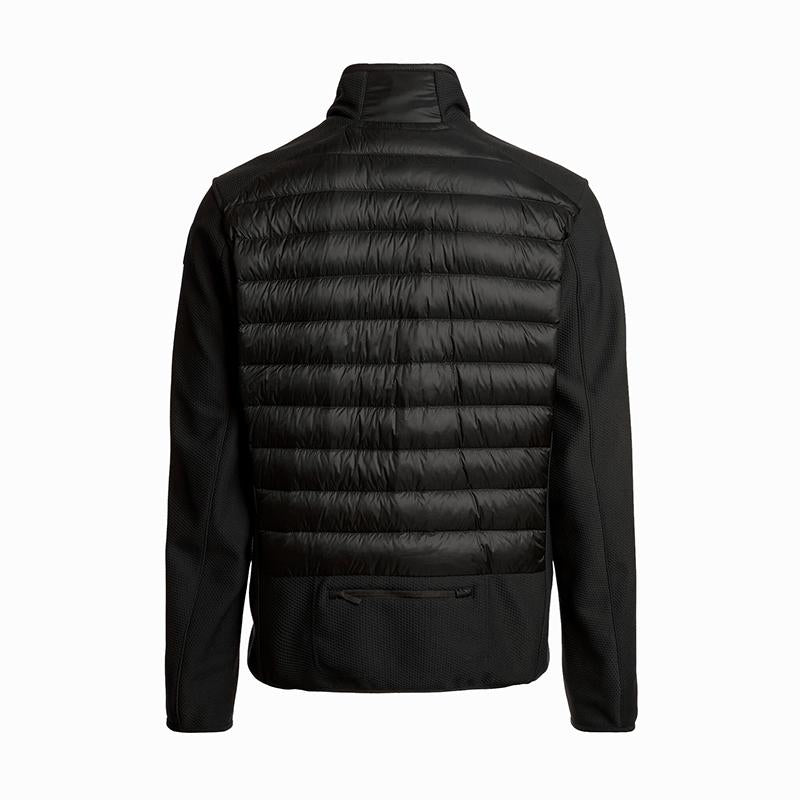 Parajumpers Men’s Jayden Quilted Fleece Jacket Black 25WMPMHYWU01 541