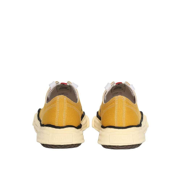 Maison Mihara Yasuhiro Yellow Canvas Low Top Sneakers