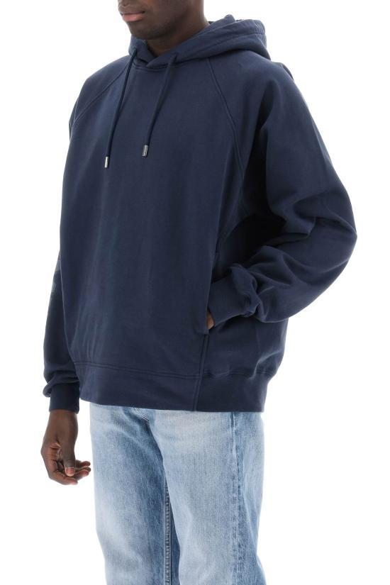 JACQUEMUS Dark Navy Hooded Sweatshirt
