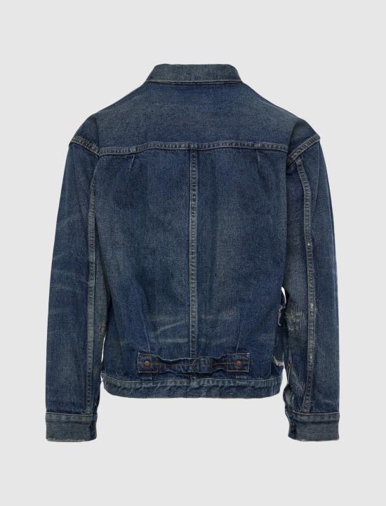 JUNYA WATANABE Denim Jacket Men’s Casual Trucker Style WNJ9241001 BLUE DOM