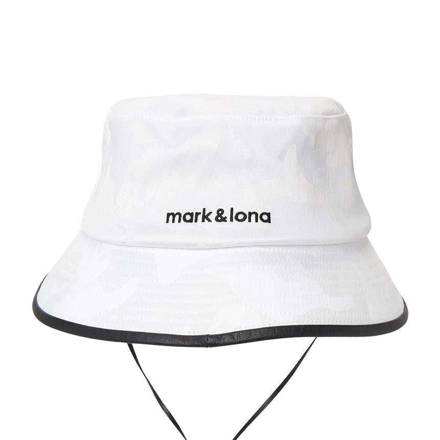 MARK&LONA Unisex Bucket Hat Casual Brimmed Cap MLF 5C FC12 WHITE