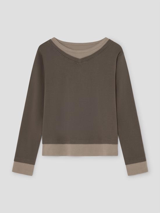 gimaguas Light Grey Long Sleeve Sweatshirt