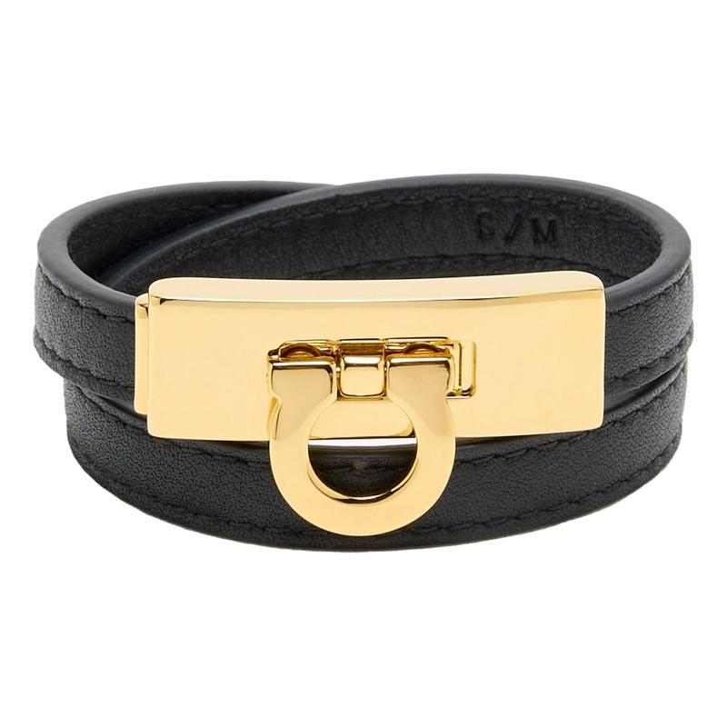 Ferragamo Gancini Double Twist Bracelet